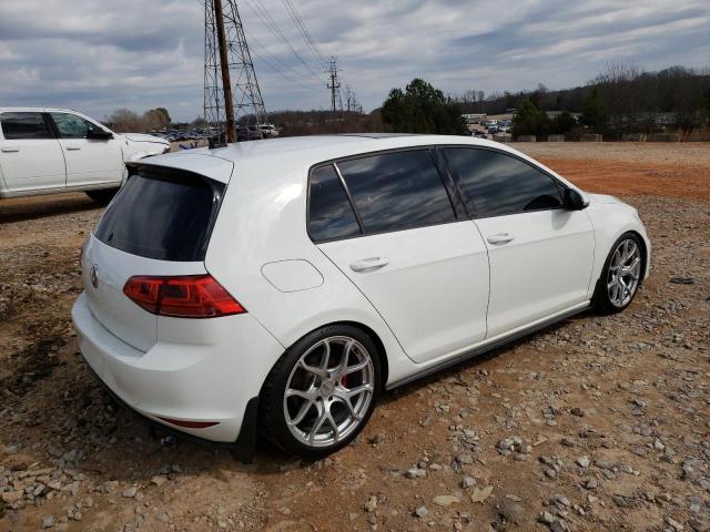 3VW4T7AU2FM098034 - 2015 VOLKSWAGEN GTI WHITE photo 3