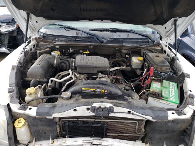 1D7HW48P57S151513 - 2007 DODGE DAKOTA QUAD SLT أبيض صورة 11