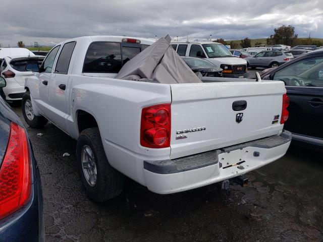 1D7HW48P57S151513 - 2007 DODGE DAKOTA QUAD SLT أبيض صورة 2