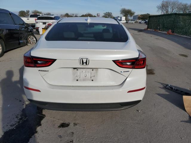 19XZE4F52LE005098 - 2020 HONDA INSIGHT EX WHITE photo 6