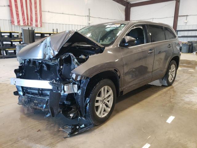 2016 TOYOTA HIGHLANDER LE, 