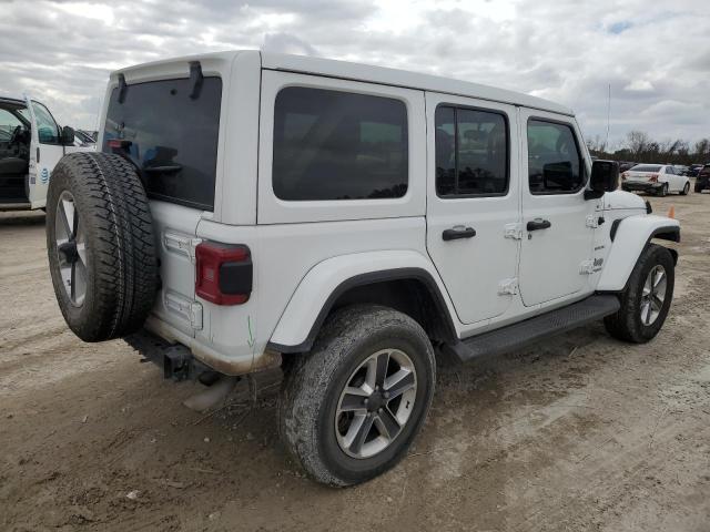 1C4HJXEG3MW513230 - 2021 JEEP WRANGLER U SAHARA WHITE photo 3