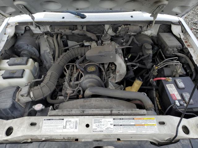 1FTYR10C91TA34348 - 2001 FORD RANGER WHITE photo 11