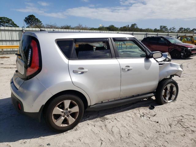 KNDJN2A20K7667856 - 2019 KIA SOUL SILVER photo 3