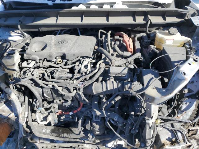 5TDGBRCH6MS514646 - 2021 TOYOTA HIGHLANDER HYBRID XLE SILVER photo 11