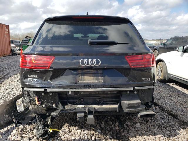 WA1VAAF73HD053710 - 2017 AUDI Q7 PRESTIGE BLACK photo 6
