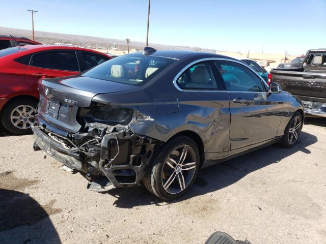 WBA2H9C32HV642615 - 2017 BMW 230XI GRAY photo 3