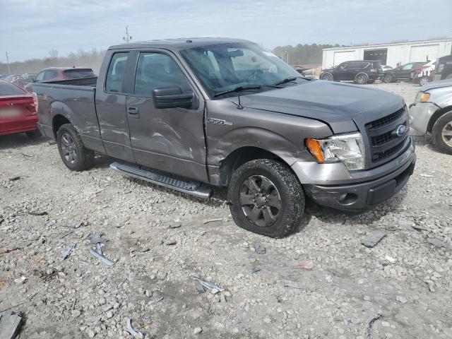 1FTEX1CM9EFB49811 - 2014 FORD F150 SUPER CAB SILVER photo 4