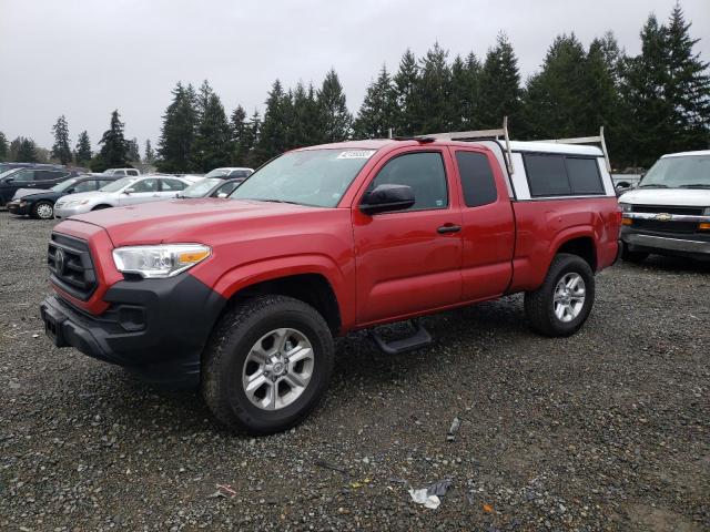 3TYRX5GN5NT052735 - 2022 TOYOTA TACOMA ACCESS CAB RED photo 1