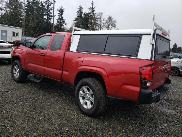 3TYRX5GN5NT052735 - 2022 TOYOTA TACOMA ACCESS CAB RED photo 2