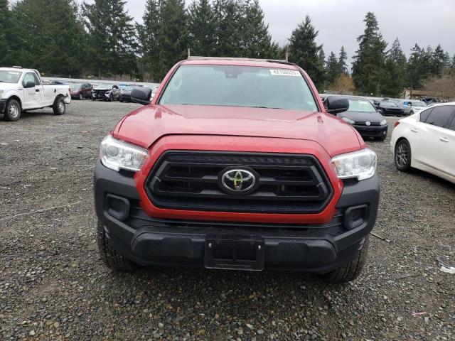 3TYRX5GN5NT052735 - 2022 TOYOTA TACOMA ACCESS CAB RED photo 5