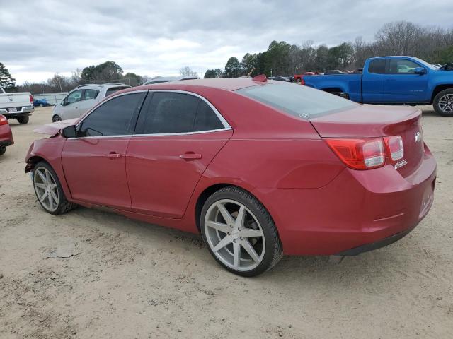 1G11D5RR1DF107741 - 2013 CHEVROLET MALIBU 1LT RED photo 2