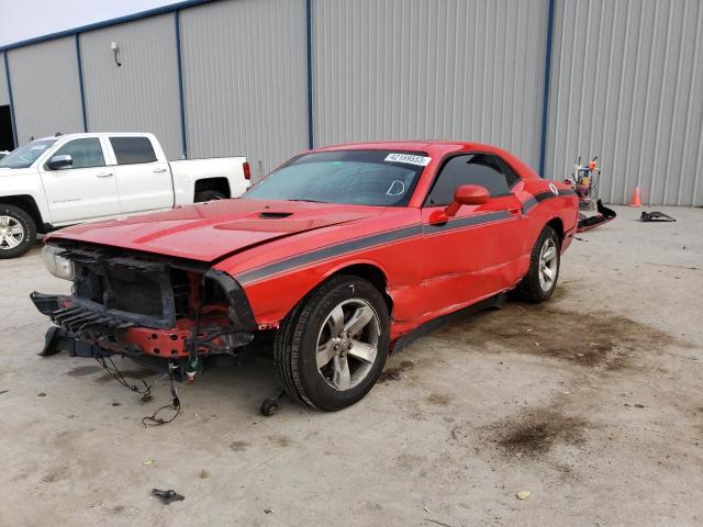 2B3LJ44V39H522462 - 2009 DODGE CHALLENGER SE RED photo 1