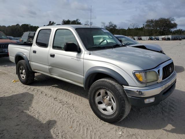 5TEGM92N74Z332376 - 2004 TOYOTA TACOMA DOUBLE CAB PRERUNNER SILVER photo 4