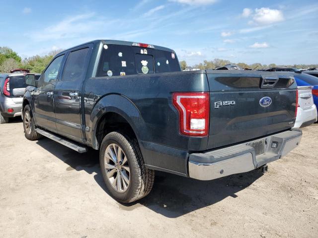 1FTEW1CF5FFC85553 - 2015 FORD F-150 SUPERCREW GRAY photo 2