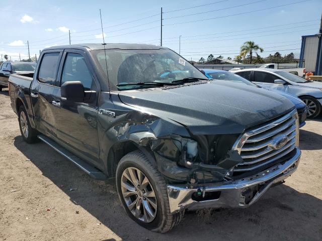 1FTEW1CF5FFC85553 - 2015 FORD F-150 SUPERCREW GRAY photo 4