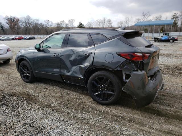 3GNKBCRS5KS599862 - 2019 CHEVROLET BLAZER 2LT CHARCOAL photo 2