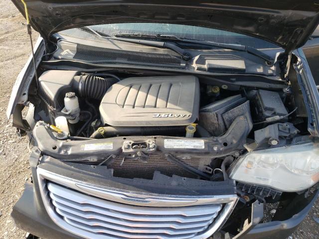 2A4RR8DG4BR758929 - 2011 CHRYSLER TOWN & COU TOURING L CHARCOAL photo 12