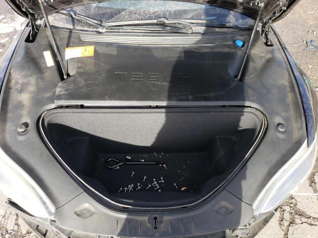 5YJSA1E22HF183503 - 2017 TESLA MODEL S BLACK photo 11