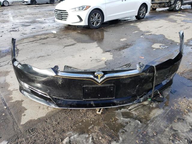 5YJSA1E22HF183503 - 2017 TESLA MODEL S BLACK photo 12