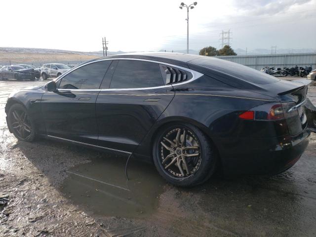 5YJSA1E22HF183503 - 2017 TESLA MODEL S BLACK photo 2
