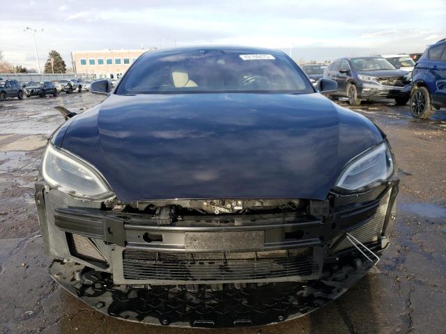 5YJSA1E22HF183503 - 2017 TESLA MODEL S BLACK photo 5