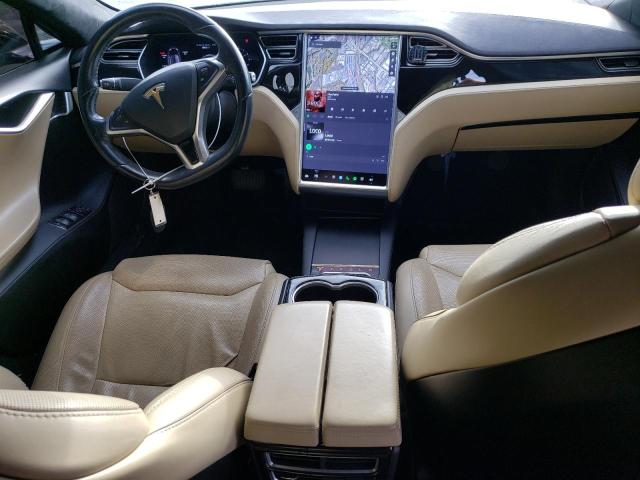 5YJSA1E22HF183503 - 2017 TESLA MODEL S BLACK photo 8