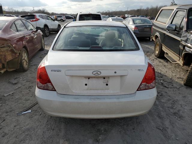 KMHDN46D85U947559 - 2005 HYUNDAI ELANTRA GLS WHITE photo 6