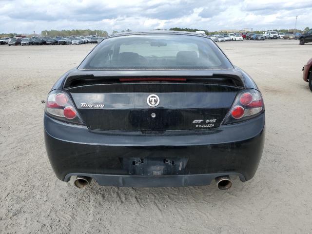 KMHHN66F08U271806 - 2008 HYUNDAI TIBURON GT BLACK photo 6