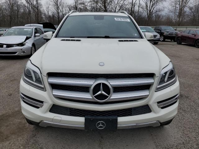 4JGDF7CE2DA101875 - 2013 MERCEDES-BENZ GL 450 4MATIC WHITE photo 5