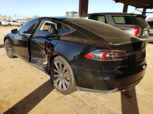 5YJSA1DP7DFP24844 - 2013 TESLA MODEL S Սև լուսանկար 2
