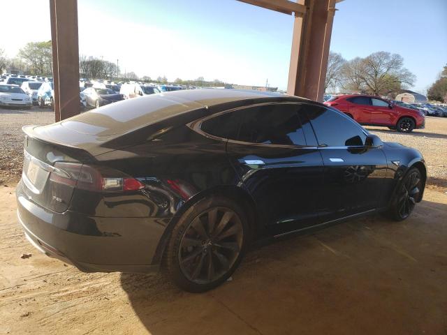5YJSA1DP7DFP24844 - 2013 TESLA MODEL S Սև լուսանկար 3
