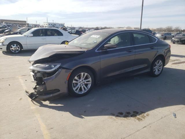 1C3CCCFB1HN502923 - 2017 CHRYSLER 200 LX GRAY photo 1