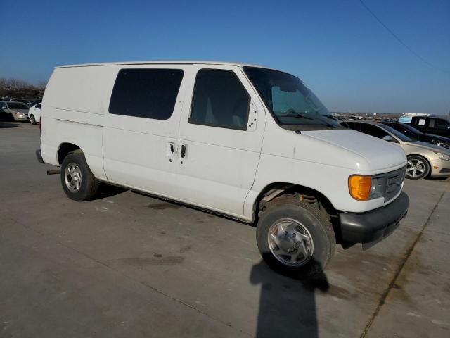 1FTNE14W87DA66844 - 2007 FORD ECONOLINE E150 VAN WHITE photo 4