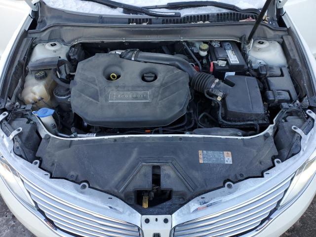 3LN6L2G99DR801237 - 2013 LINCOLN MKZ WHITE photo 11