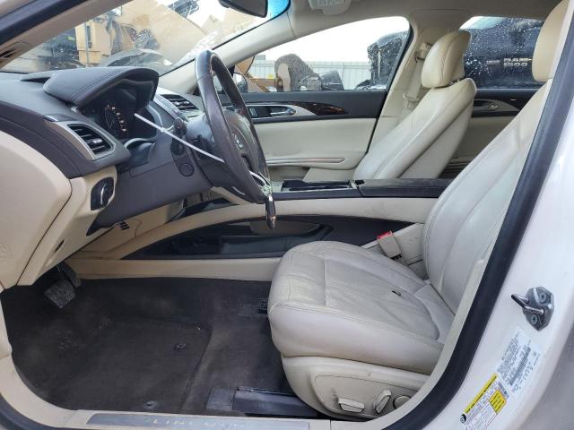 3LN6L2G99DR801237 - 2013 LINCOLN MKZ WHITE photo 7