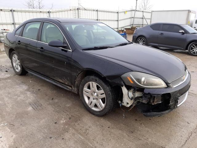 2G1WB5E34E1118349 - 2014 CHEVROLET IMPALA LIM LT BLACK photo 4