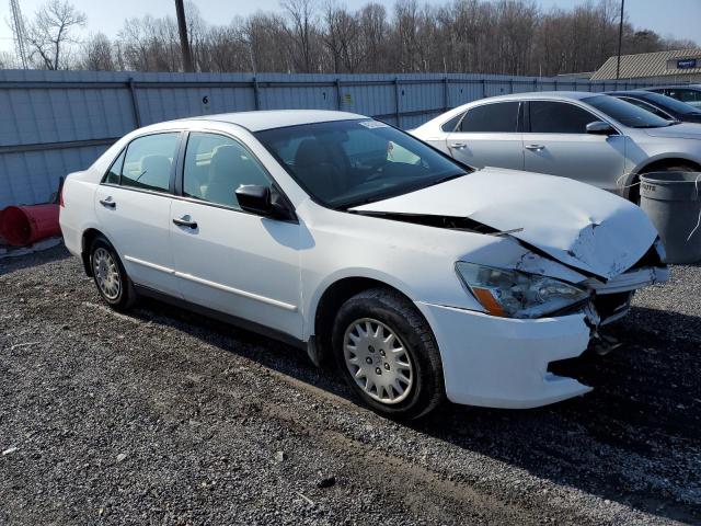 1HGCM56117A097309 - 2007 HONDA ACCORD VALUE WHITE photo 4