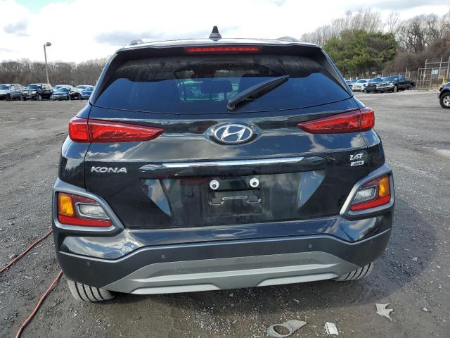 KM8K5CA50MU657588 - 2021 HYUNDAI KONA ULTIMATE BLACK photo 6