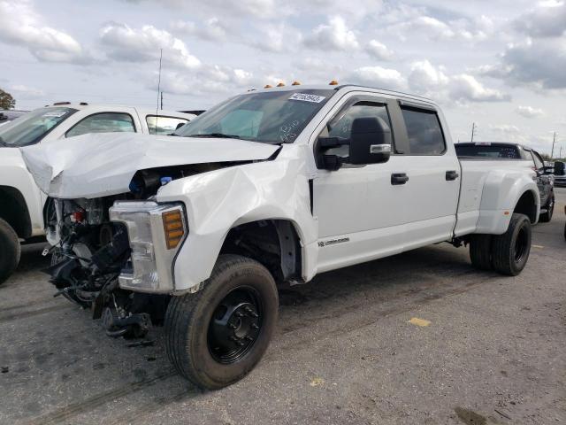 1FT8W3DT3KEF87498 - 2019 FORD F350 SUPER WHITE photo 1