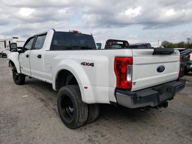 1FT8W3DT3KEF87498 - 2019 FORD F350 SUPER WHITE photo 2
