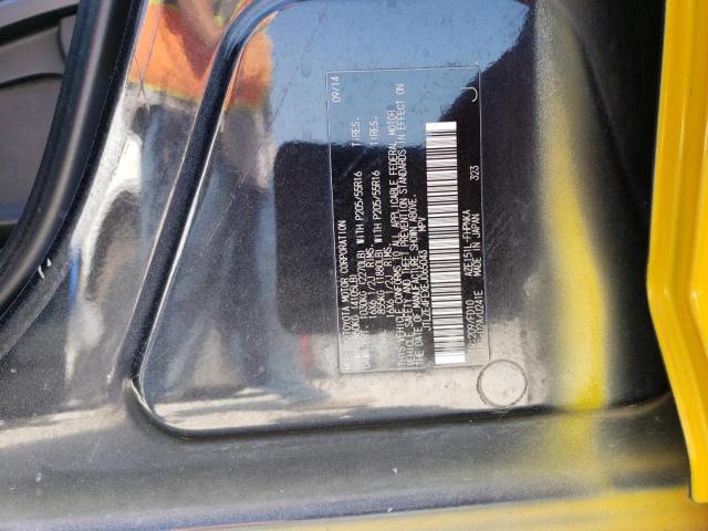 JTLZE4FEXEJ065043 - 2014 TOYOTA SCION XB Sarı fotoğraf 12