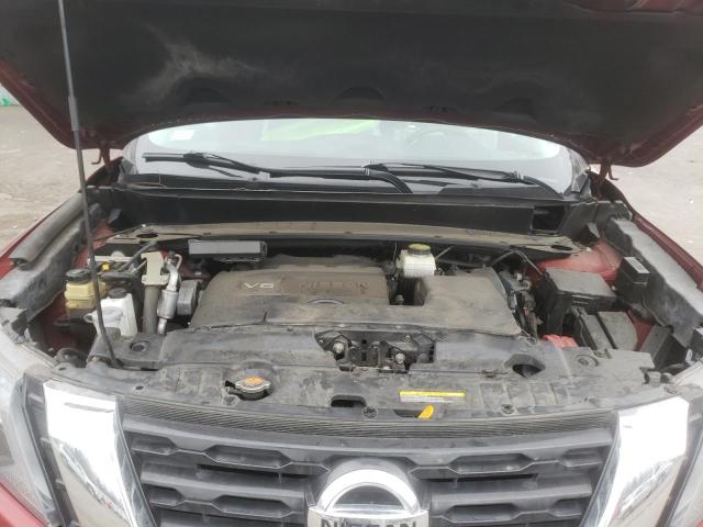5N1DR2MMXJC668447 - 2018 NISSAN PATHFINDER S 勃艮第红 照片 11