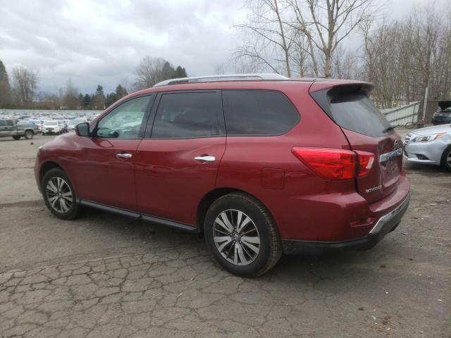 5N1DR2MMXJC668447 - 2018 NISSAN PATHFINDER S 勃艮第红 照片 2