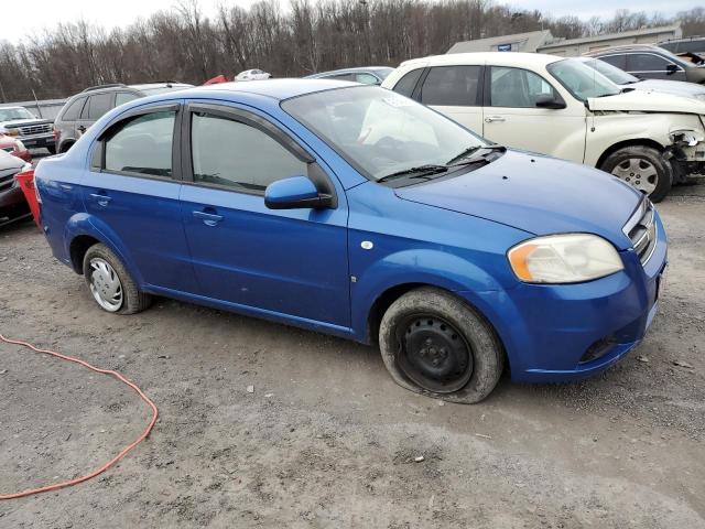 KL1TD56677B045808 - 2007 CHEVROLET AVEO BASE BLUE photo 4