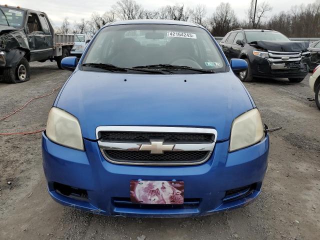 KL1TD56677B045808 - 2007 CHEVROLET AVEO BASE BLUE photo 5
