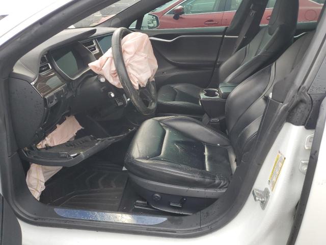 5YJSA1E26FF117923 - 2015 TESLA MODEL S Սպիտակ լուսանկար 7