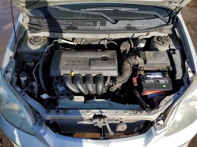 2T1KR32EX3C060032 - 2003 TOYOTA COROLLA MA XR SILVER photo 11