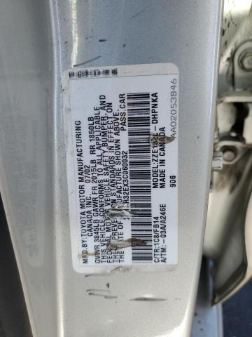 2T1KR32EX3C060032 - 2003 TOYOTA COROLLA MA XR SILVER photo 12