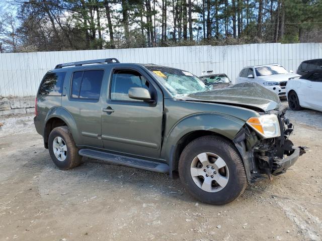 5N1AR18W65C725158 - 2005 NISSAN PATHFINDER LE GREEN photo 4